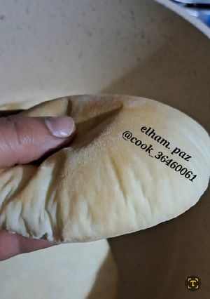 عکسی از دستور 👈نان pita 👉