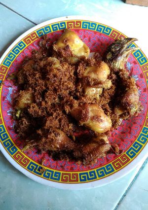 Foto resep Ayam Goreng Serundeng gurih no micin