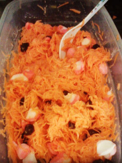 Una foto de Ensalada fiesta de zanahoria