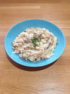 Una foto de Risotto de champiñones y setas