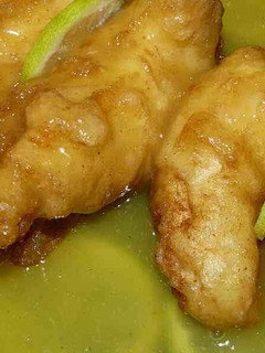 Una foto de Pollo al limón