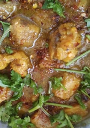 A picture of Yum prawn curry.