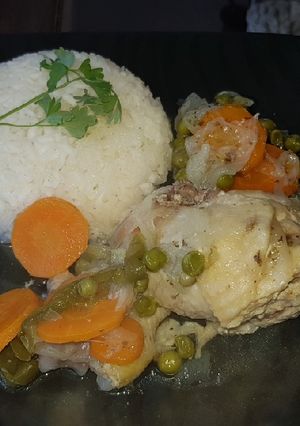 Una foto de Arroz al estilo de Angélica ❤