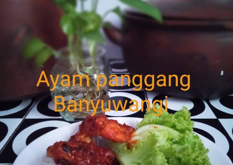 Ayam panggang Banyuwangi #weekendchallege💃