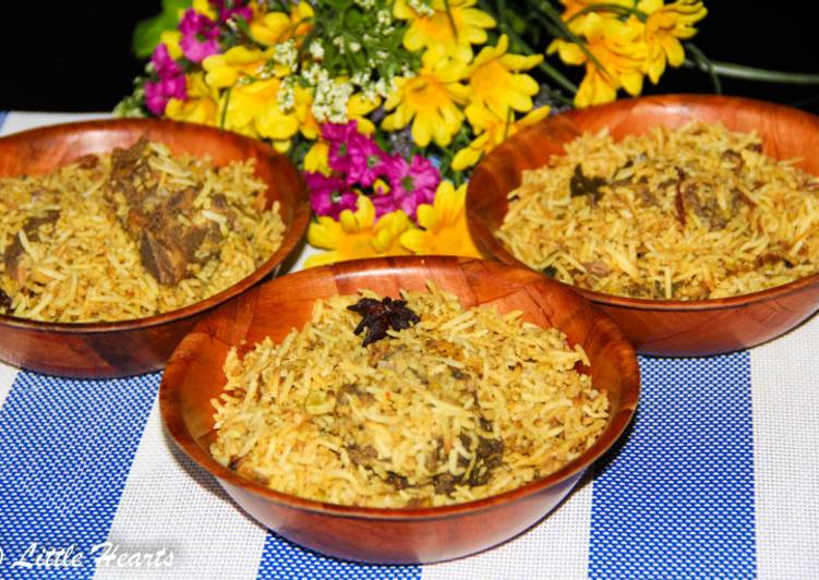 Steps to Prepare Pressure Cooked Nagercoil Mutton Biryani in 26 Minutes for Mom