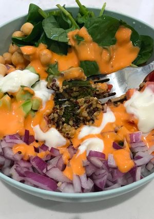 A picture of Quinoa salad.