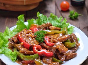 Foto resep Daging masak kecap paprika