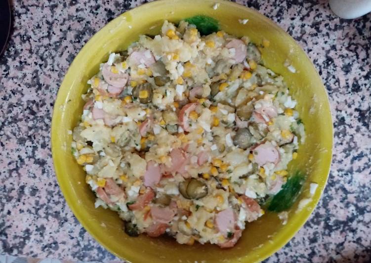 Ensalada alemana a mi manera 🇩🇪