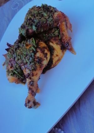 Chimichuri roasted chicken ainihin hoton girkin