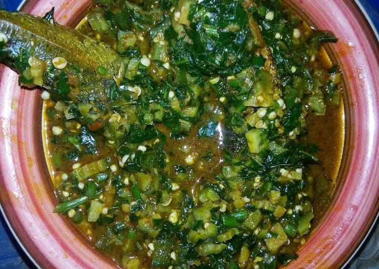 Recipe of Any-night-of-the-week Okra with vegetables