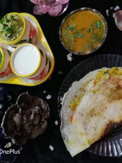 પોડી મસાલા ઢોંસા અને સંભાર ચટણી રેસીપી મુખ્ય ફોટો