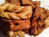 Calzones rotos fritos 35 unidades 10x4cm