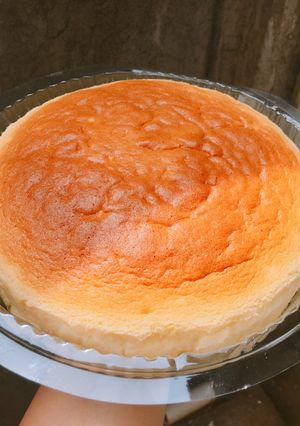Foto resep Japanese cotton cake (takaran Sdm)