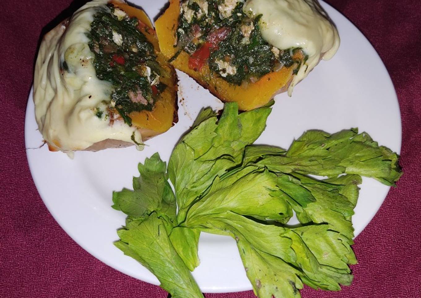 Calabaza rellena
