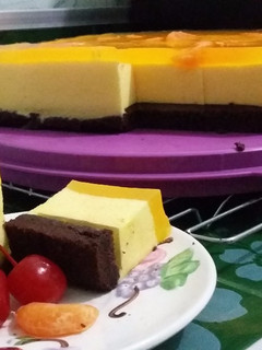 Foto resep Puding cake coklat jeruk
