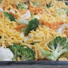 A picture of Vegetable Pizza.