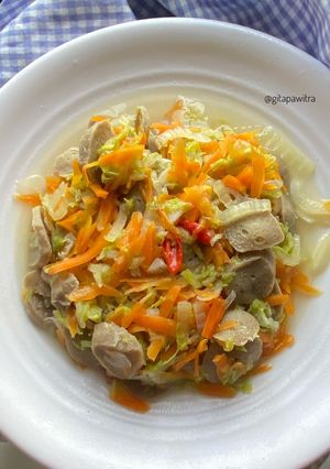 Foto resep Cah Sawi Putih