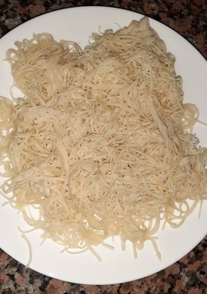 صورة لوصفة عجينة الكنافه الخشنه