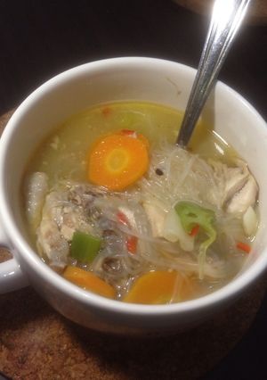 Foto resep Sup misoa ayam