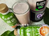 夏日飲品-紫米紅豆椰香奶昔