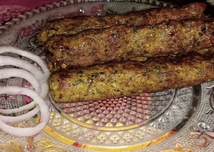 Recipe of Award-winning Hary bhary seekh kabab
