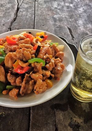 รูปของ ไก่ผัดซอส