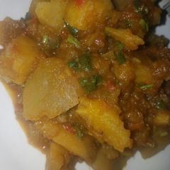 A picture of Sweet potato pottage.