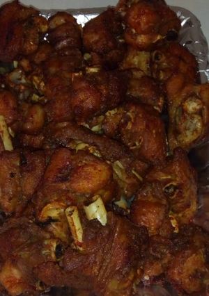 A picture of Fried turkey.