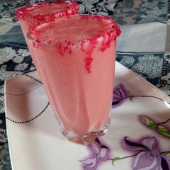 A picture of Aloo bukhara n keri juice.