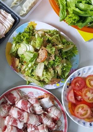Hình của món Salad giảm cân.
