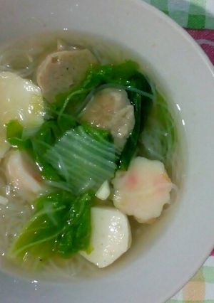 Foto resep Sup bakso