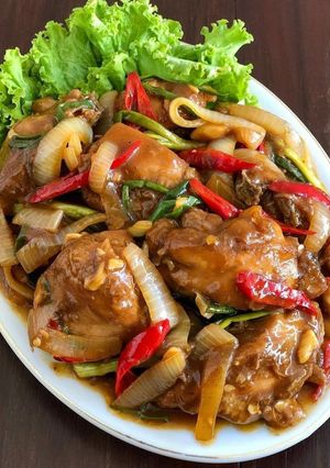Foto resep Ayam saus inggris