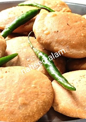 A picture of Sattu Ki Kachori.