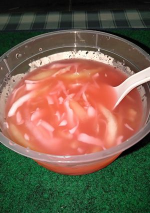 Foto resep Es degan melon sirup cocopandanz