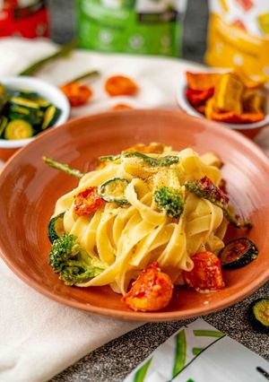 Foto di Tagliatelle in chips di verdure