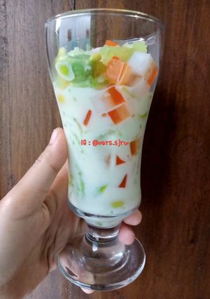 Foto resep 57. Es Alpukat Jelly Simple