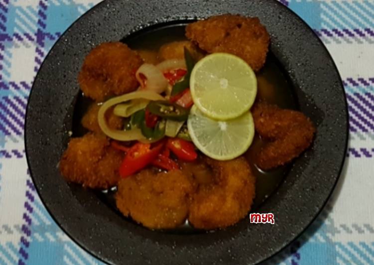 Udang Crispy Saus Lemon