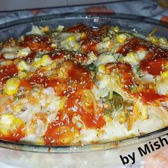 A picture of Spaghetti Casserole.