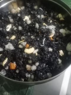 કાળા તલ નું કચરીયુ રેસીપી મુખ્ય ફોટો