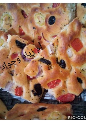 صورة لوصفة خبز الفوكاشيا
