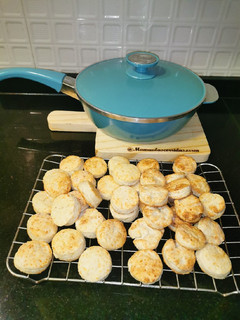 Una foto de Scones de queso fáciles