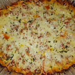 A picture of Sharon's cheesy stuffed shells.