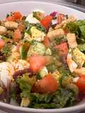 Mediterranean egg salad