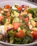 Mediterranean egg salad