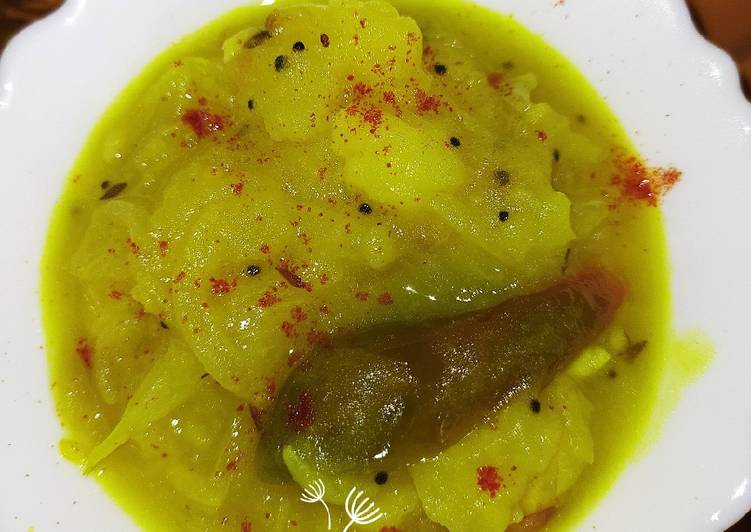 How to Make HOT Potato bengal gram curry