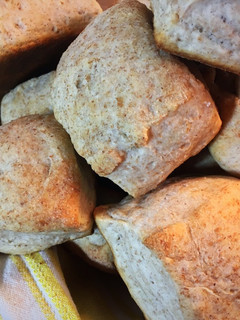 A picture of Sourdough Biscuits.