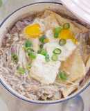 鑄鐵鍋「牛肉豆腐煲」不辣也很美味！！