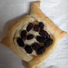 A picture of No Sugar Added Orange, Mulberry, and Cream Cheese Pastries.