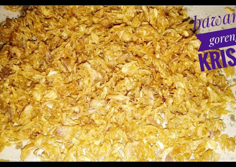 Bawang goreng krispy