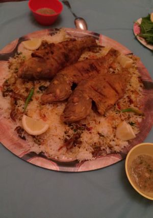 صورة لوصفة كبسة سمك